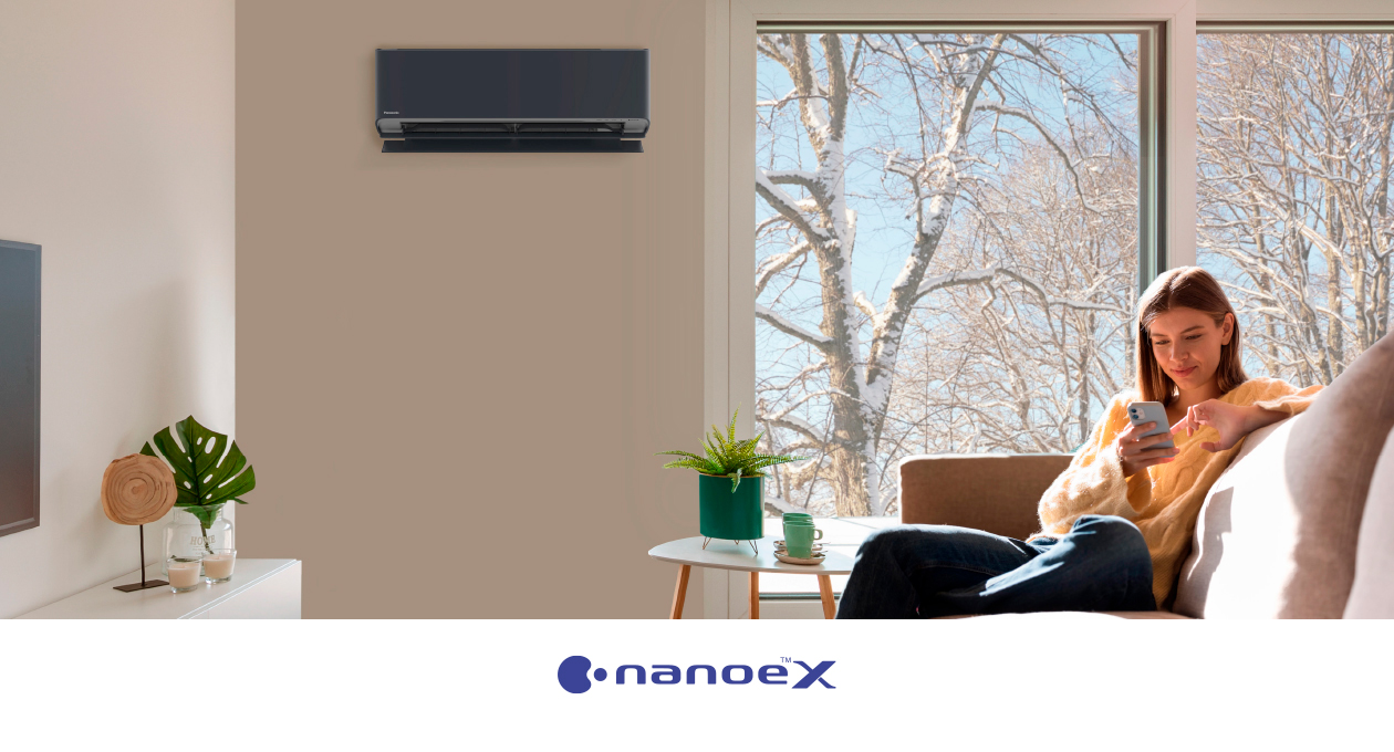 Technologie nanoe X de Panasonic pour un air intérieur purifié